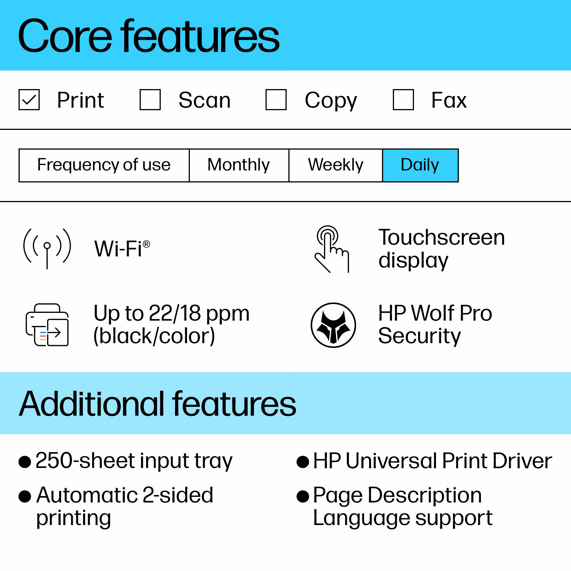 HP OfficeJet Pro 9110b trådlös färgskrivare med dubbelsidig utskrift