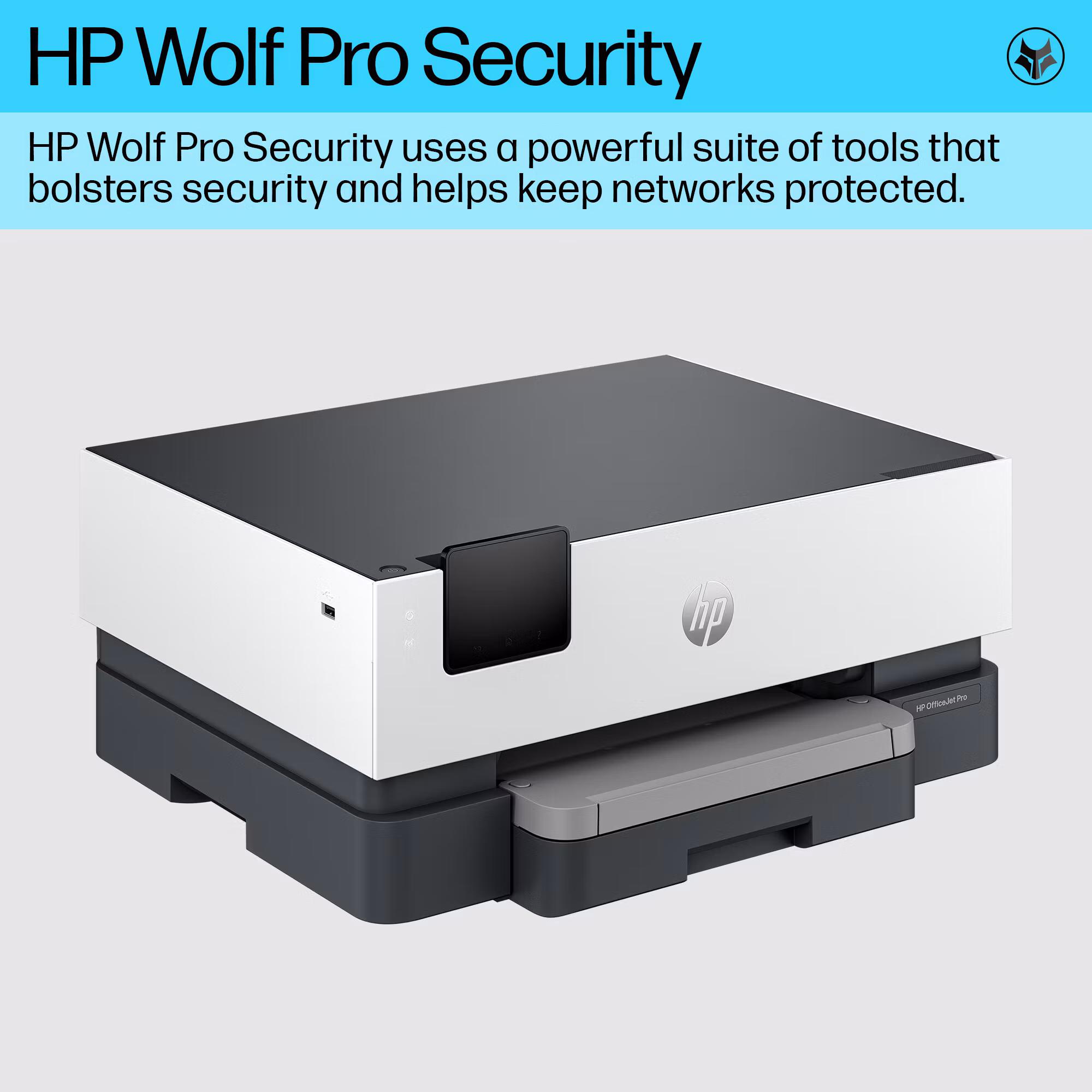 HP OfficeJet Pro 9110b trådlös färgskrivare med dubbelsidig utskrift