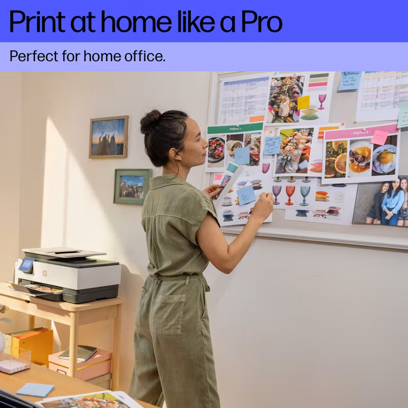 HP OfficeJet Pro 8125e trådlös multifunktionsskrivare i färg, Instant Ink, dubbelsidig utskrift