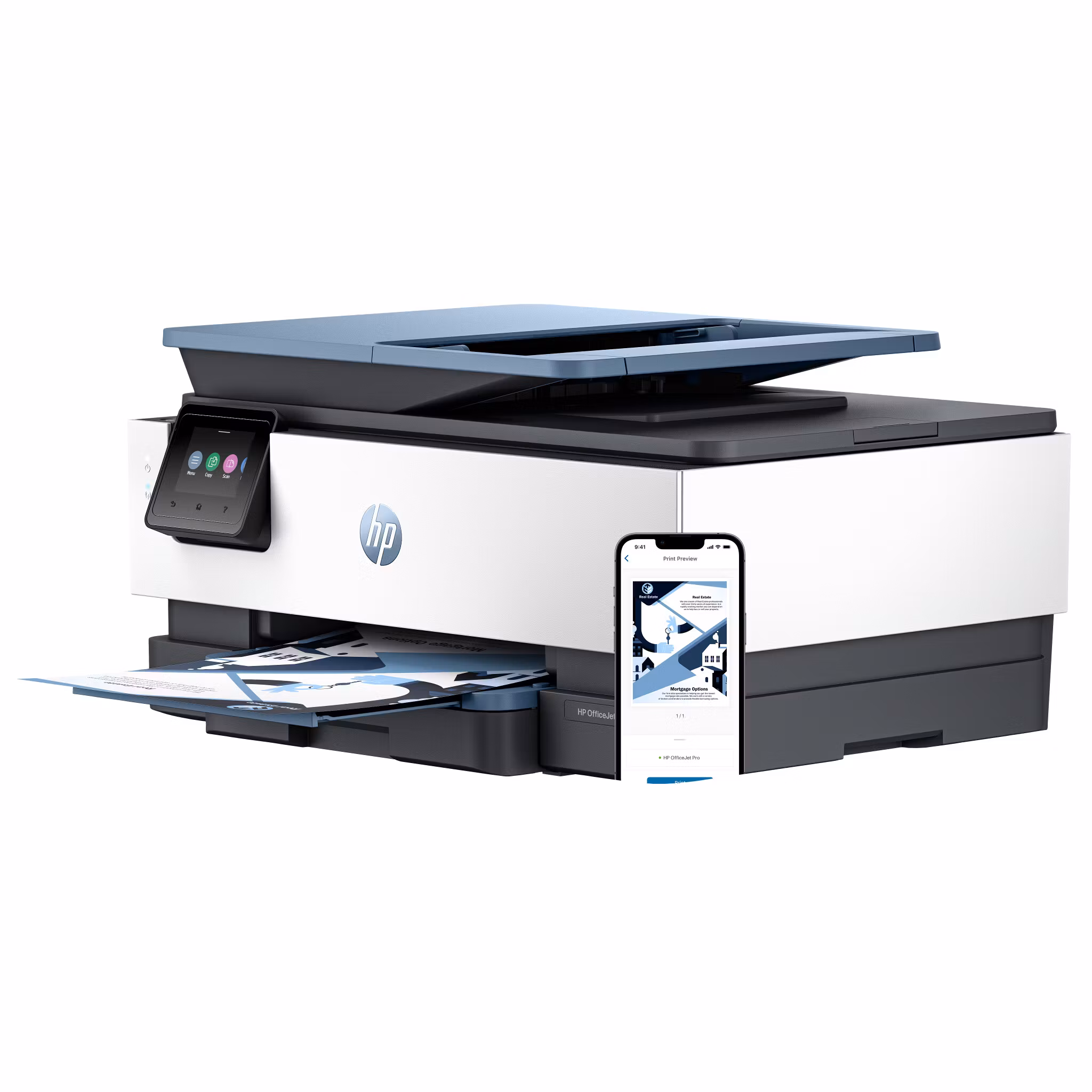 HP OfficeJet Pro 8125e trådlös multifunktionsskrivare i färg, Instant Ink, dubbelsidig utskrift