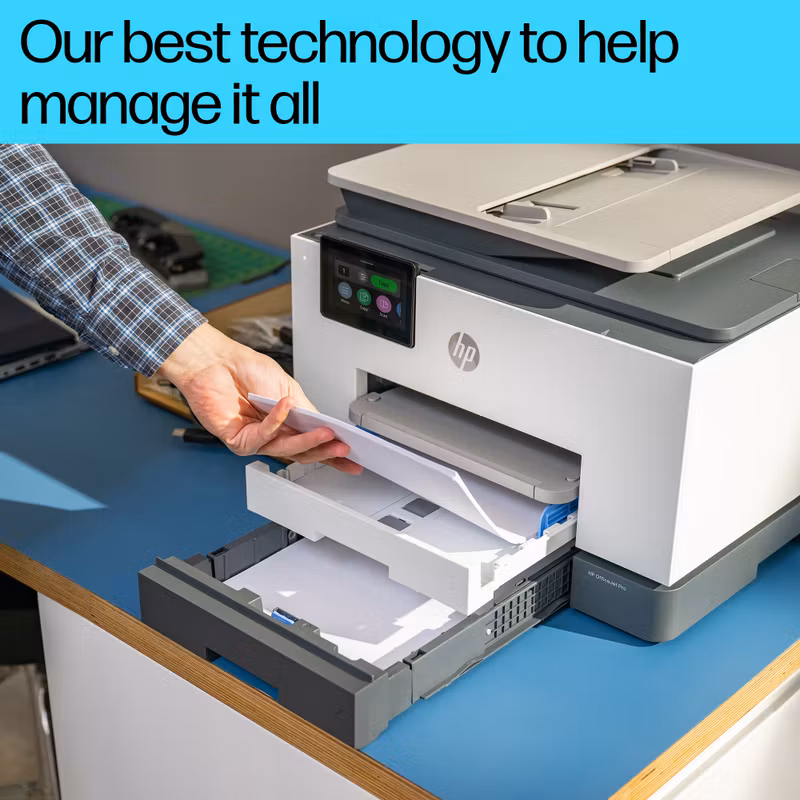 HP OfficeJet Pro 9130b trådlös multifunktionsskrivare i färg, dubbelsidig utskrift; kopiator, skanner