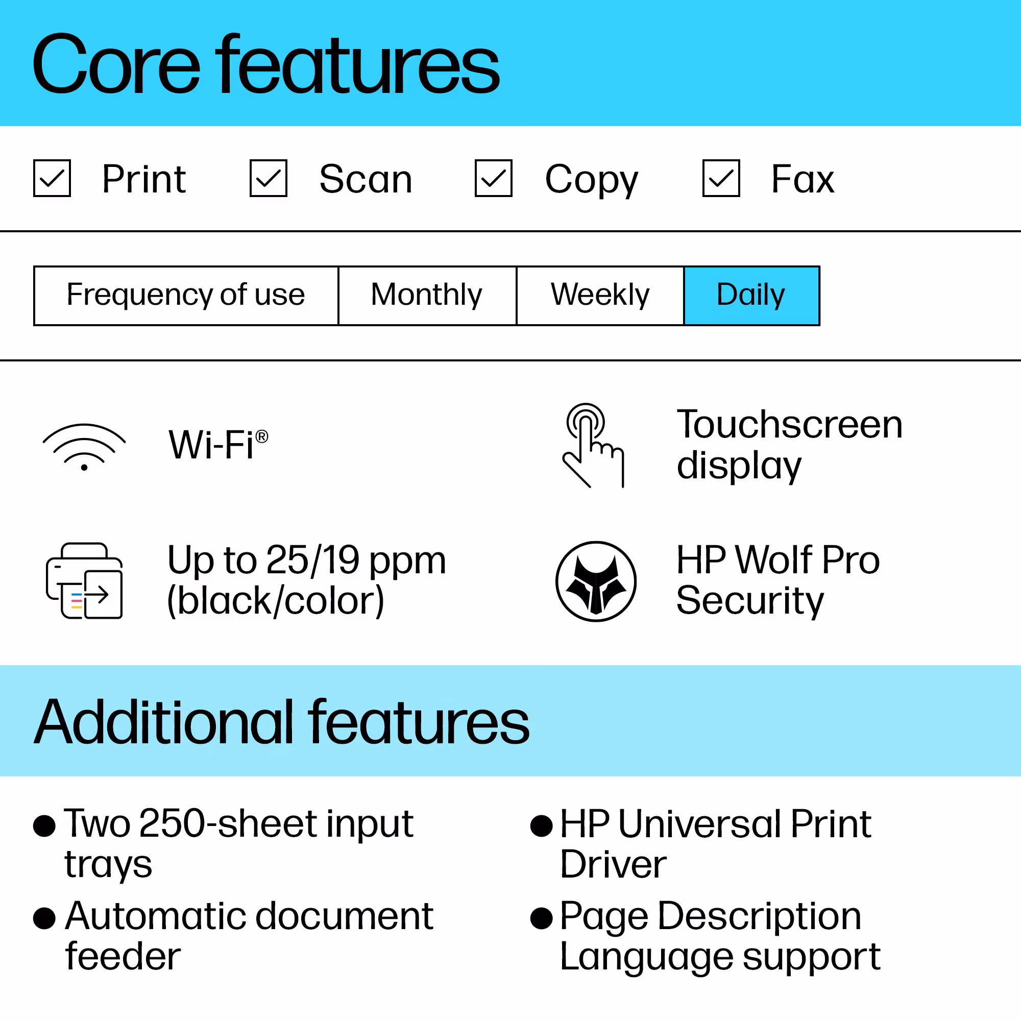 HP OfficeJet Pro 9130b trådlös multifunktionsskrivare i färg, dubbelsidig utskrift; kopiator, skanner