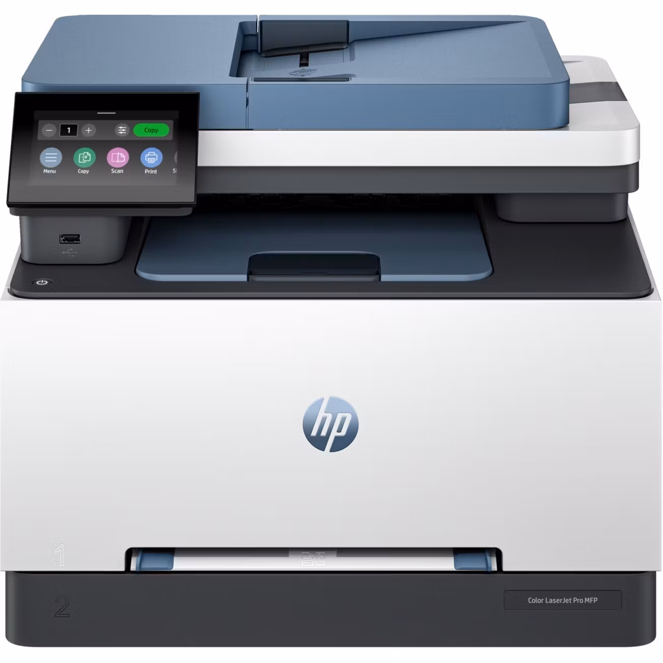 HP LaserJet Pro MFP 3302fdwg (grå/blå, USB, LAN, WLAN, skanna, kopiera, fax)