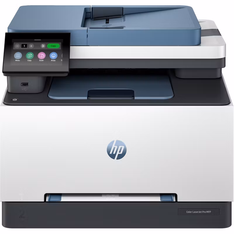 HP LaserJet Pro MFP 3302fdwg (grå/blå, USB, LAN, WLAN, skanna, kopiera, fax)