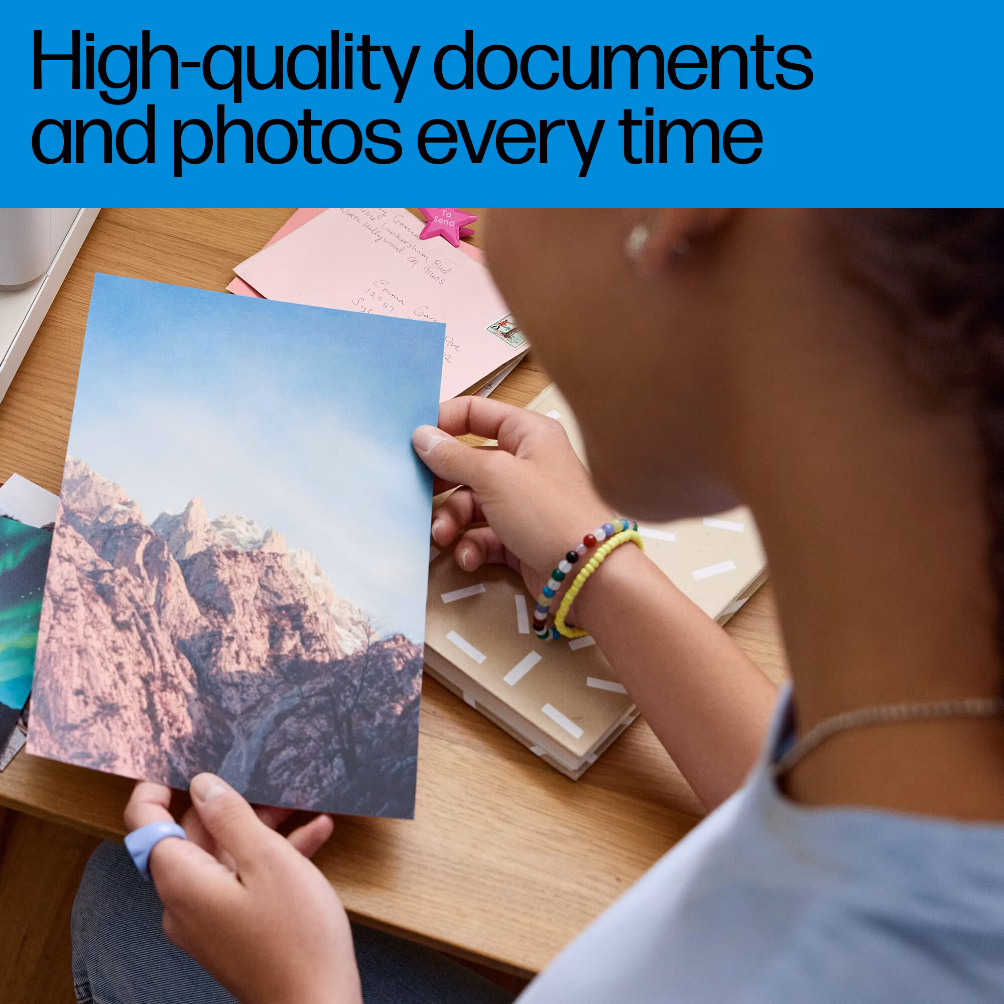 HP ENVY 6122e trådlös allt-i-ett färgskrivare, Instant Ink; fotoutskrift