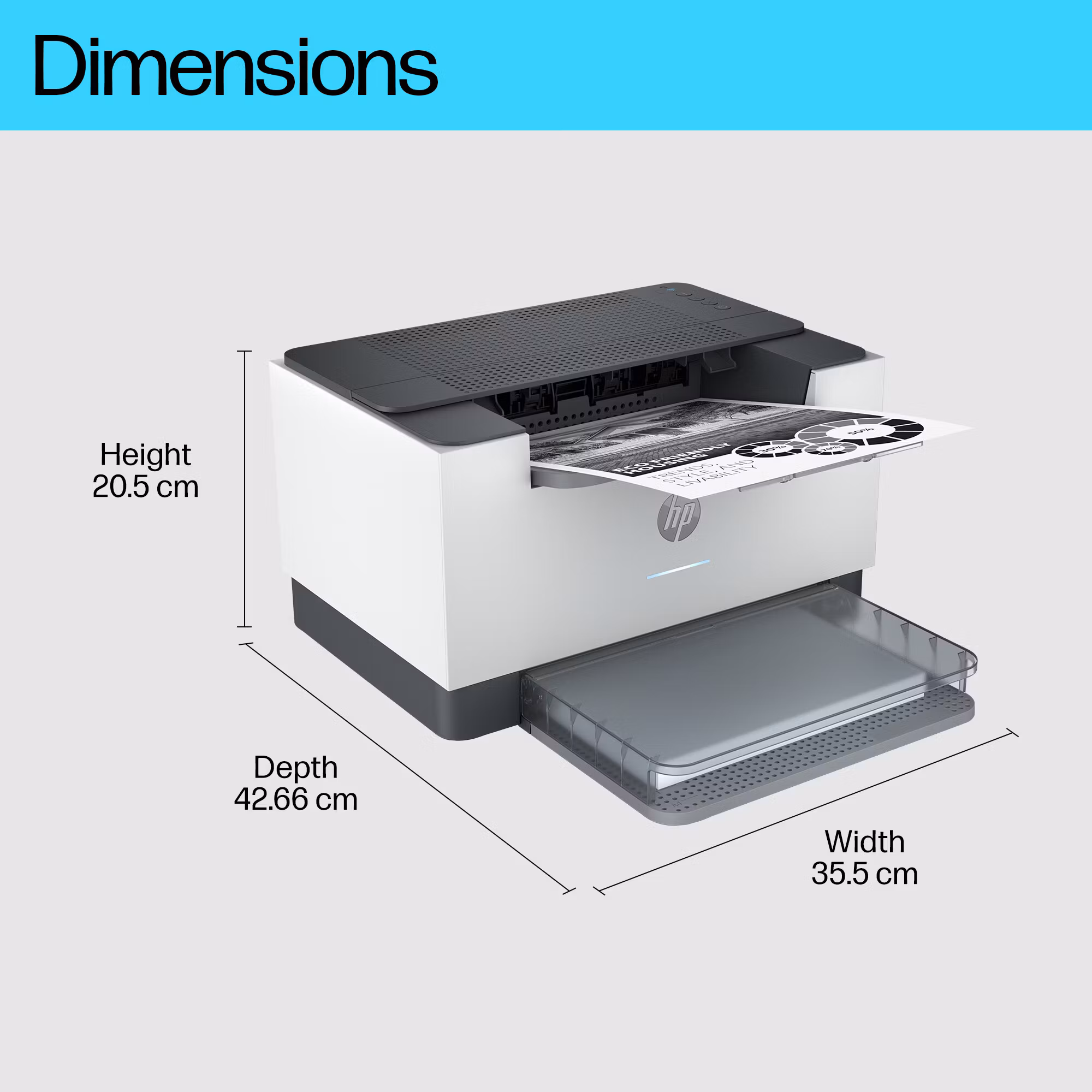 HP LaserJet M207dw-skrivare
