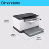 HP LaserJet M207dw-skrivare