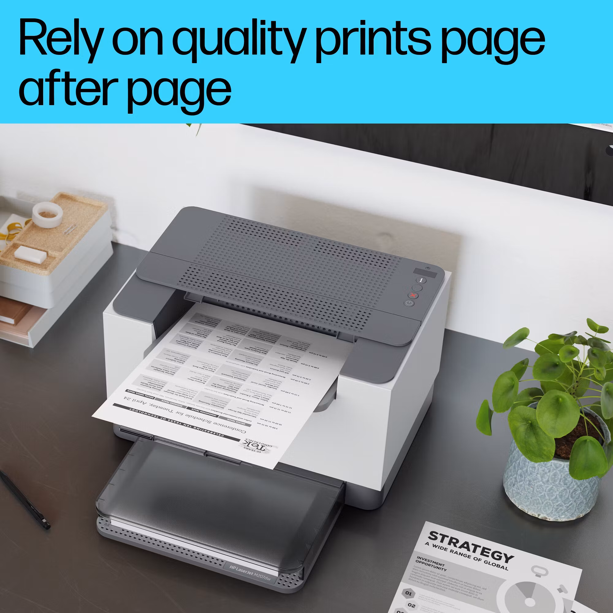 HP LaserJet M207dw-skrivare