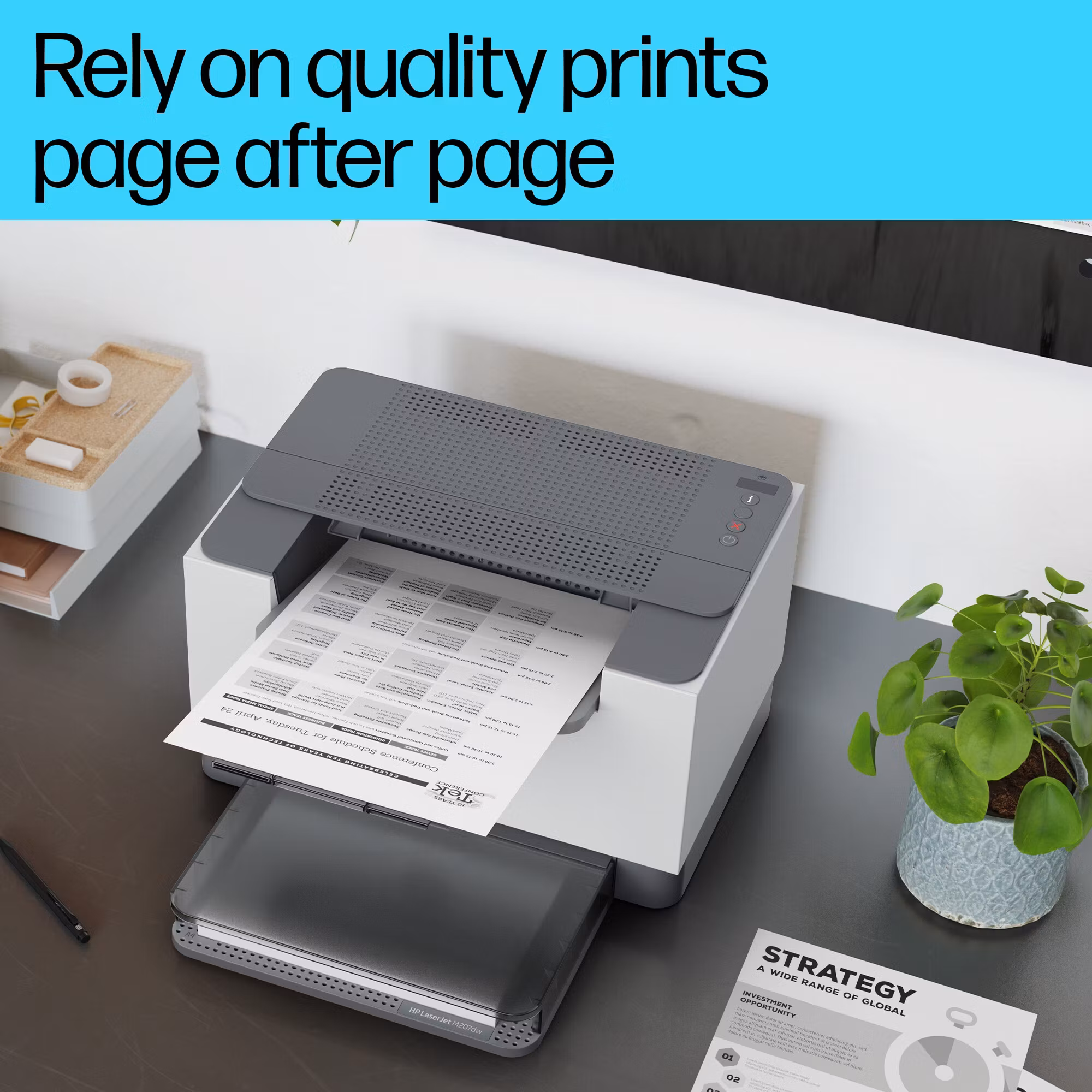 HP LaserJet M207dw-skrivare