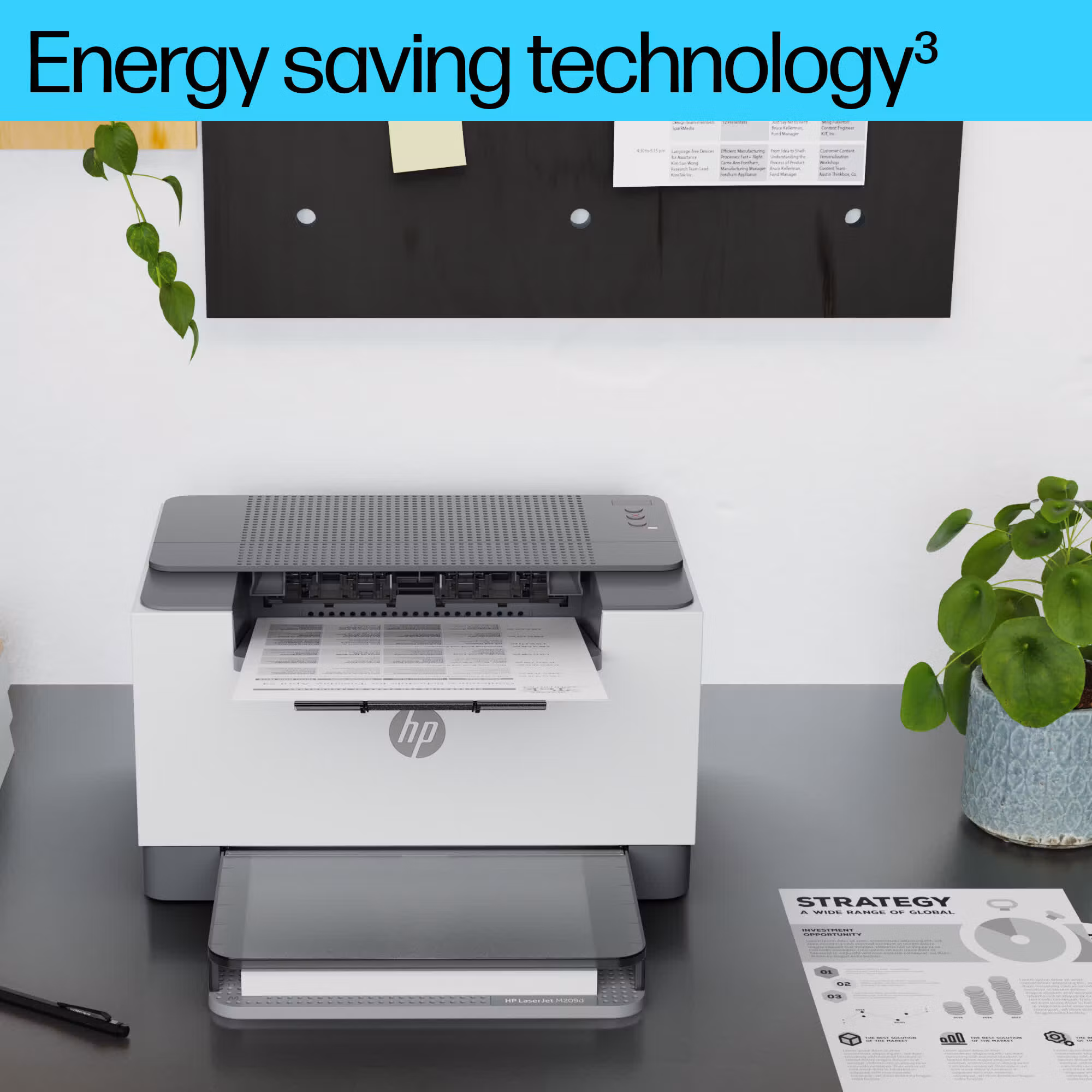 HP LaserJet M209d-skrivare