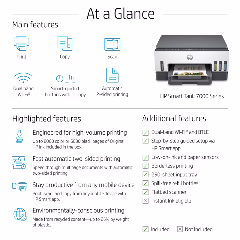 HP Smart Tank-skrivare
