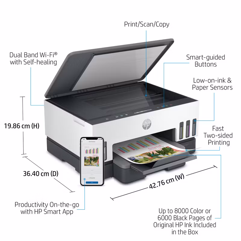 HP Smart Tank-skrivare