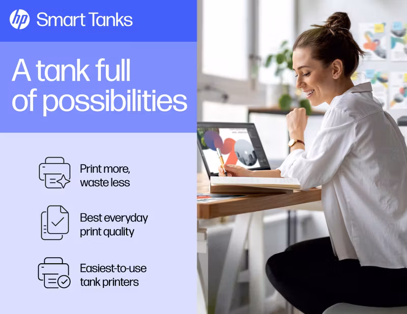 HP Smart Tank-skrivare