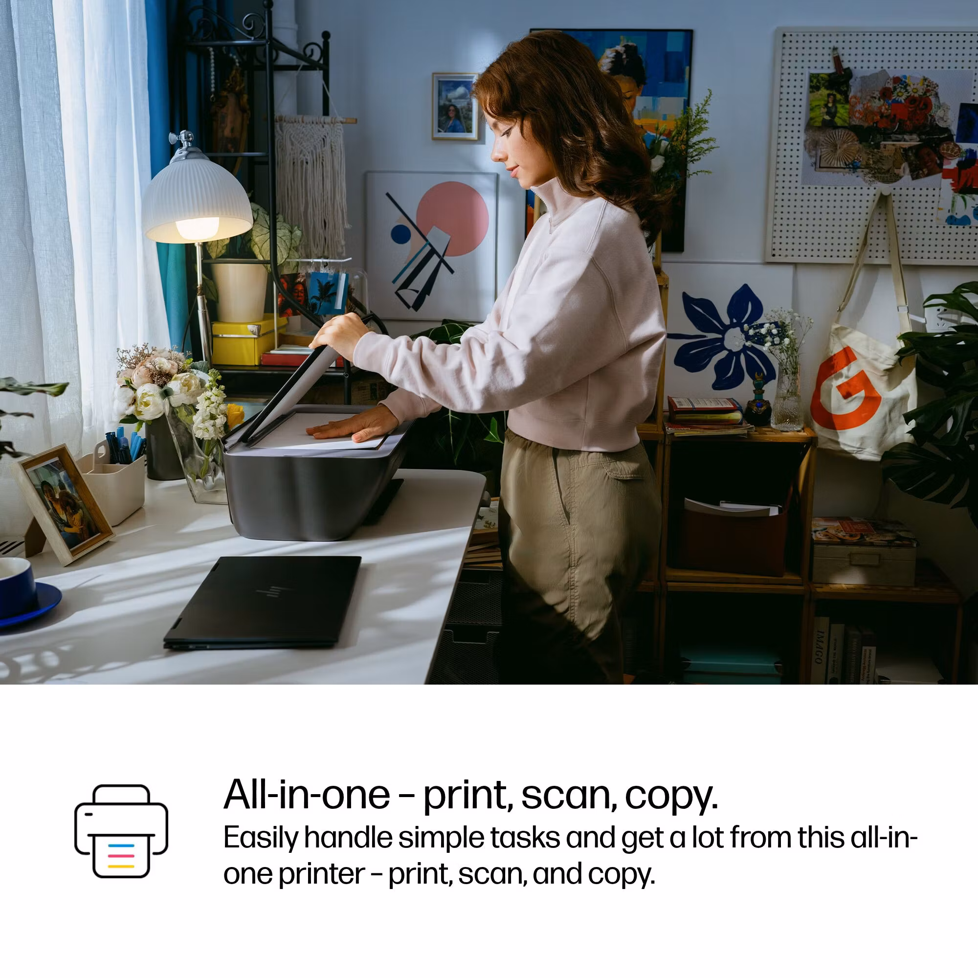 HP DeskJet 2921 trådlös allt-i-ett färgskrivare