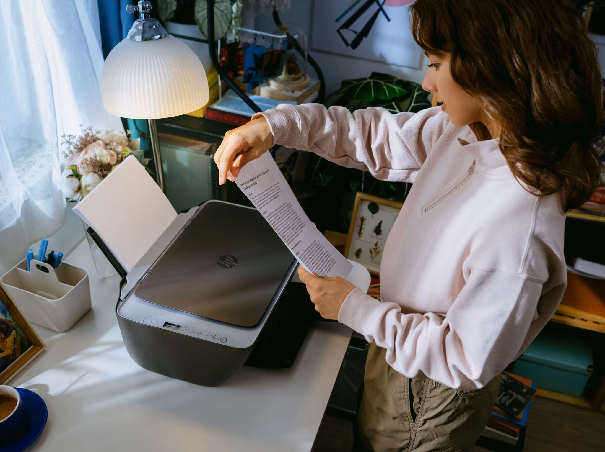 HP DeskJet 2921 trådlös allt-i-ett färgskrivare