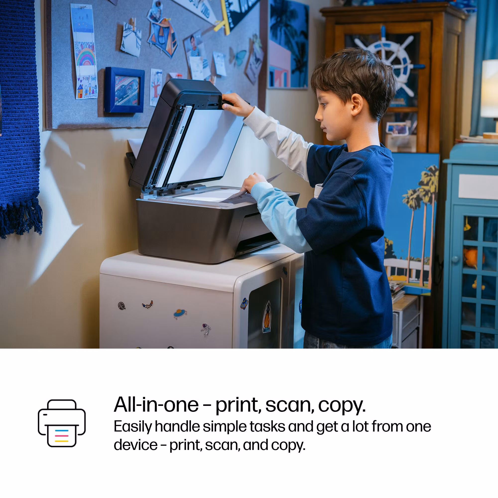 HP DeskJet 4330 trådlös allt-i-ett färgskrivare