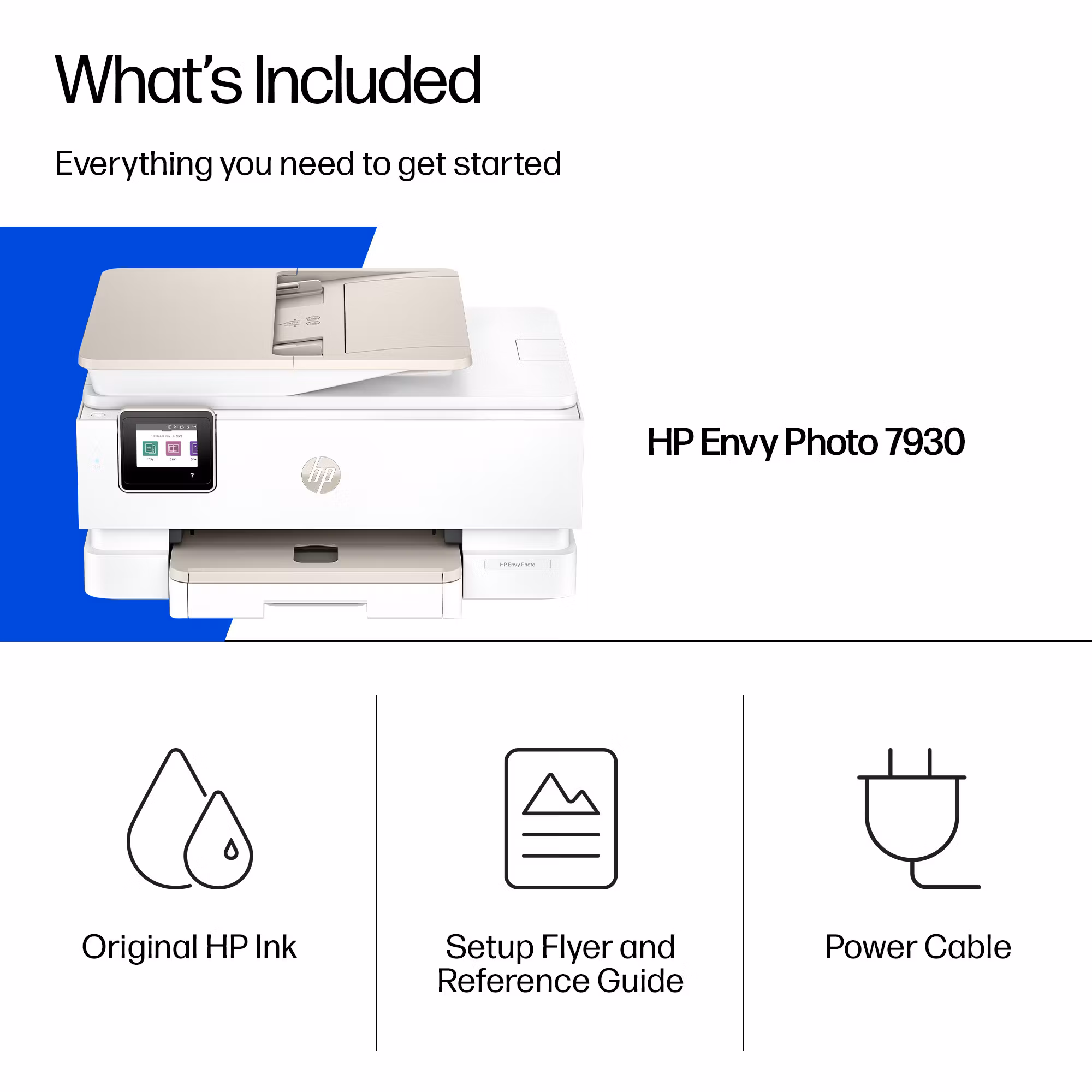 HP Envy 7930 All-in-One färgskrivare