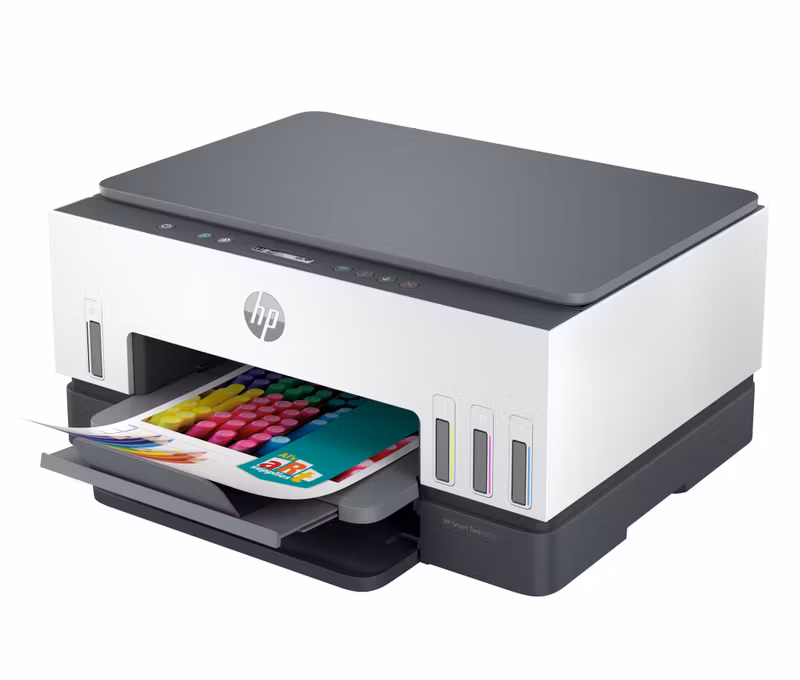 HP Smart Tank 6005 trådlös multifunktionsskrivare i färg – skrivare, kopiator, skanner