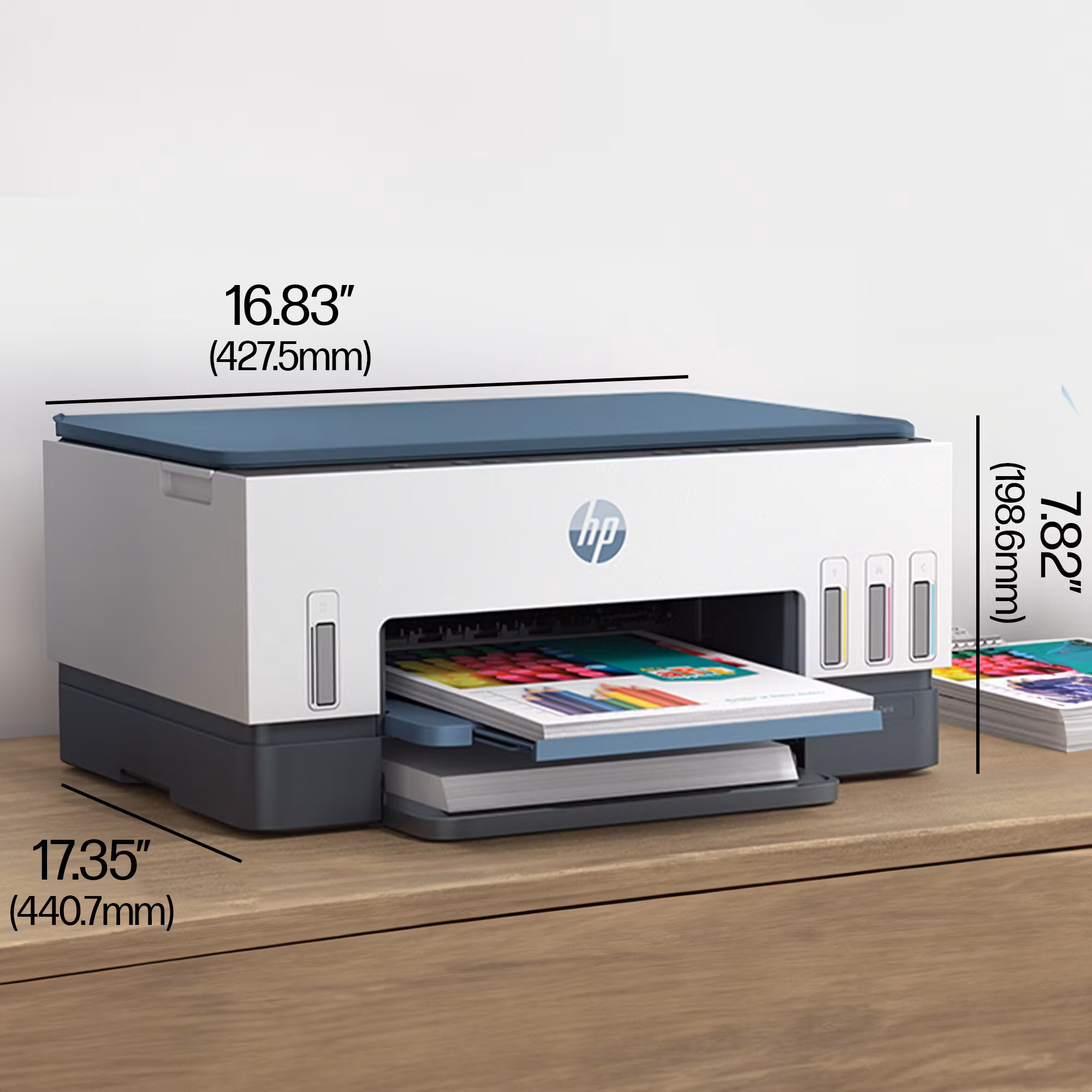 HP Smart Tank 6005 trådlös multifunktionsskrivare i färg – skrivare, kopiator, skanner
