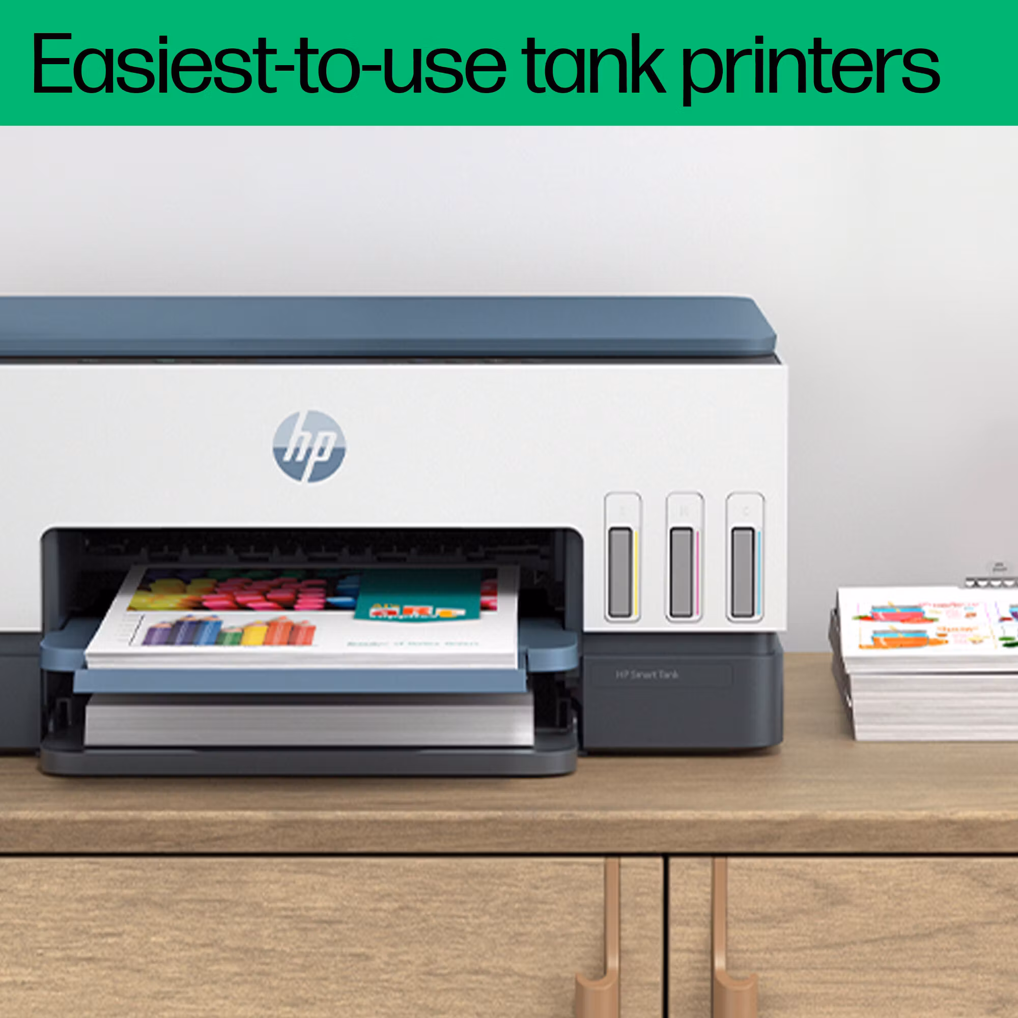 HP Smart Tank 6005 trådlös multifunktionsskrivare i färg – skrivare, kopiator, skanner