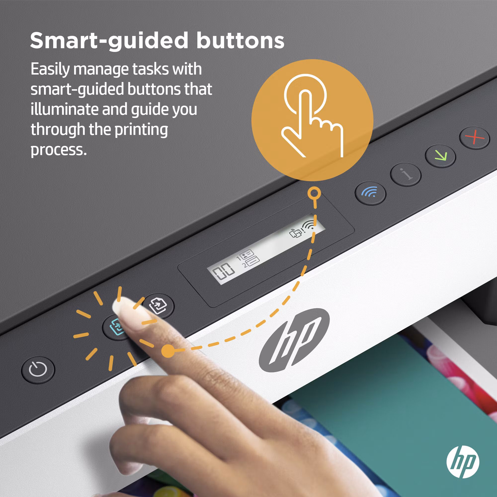 HP Smart Tank 6005 trådlös multifunktionsskrivare i färg – skrivare, kopiator, skanner