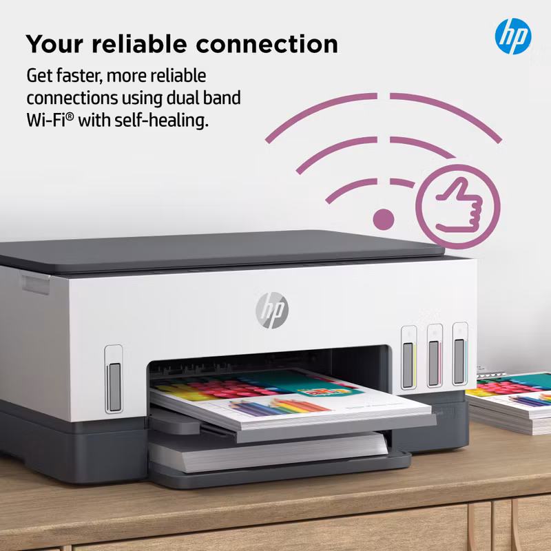HP Smart Tank 6005 trådlös multifunktionsskrivare i färg – skrivare, kopiator, skanner