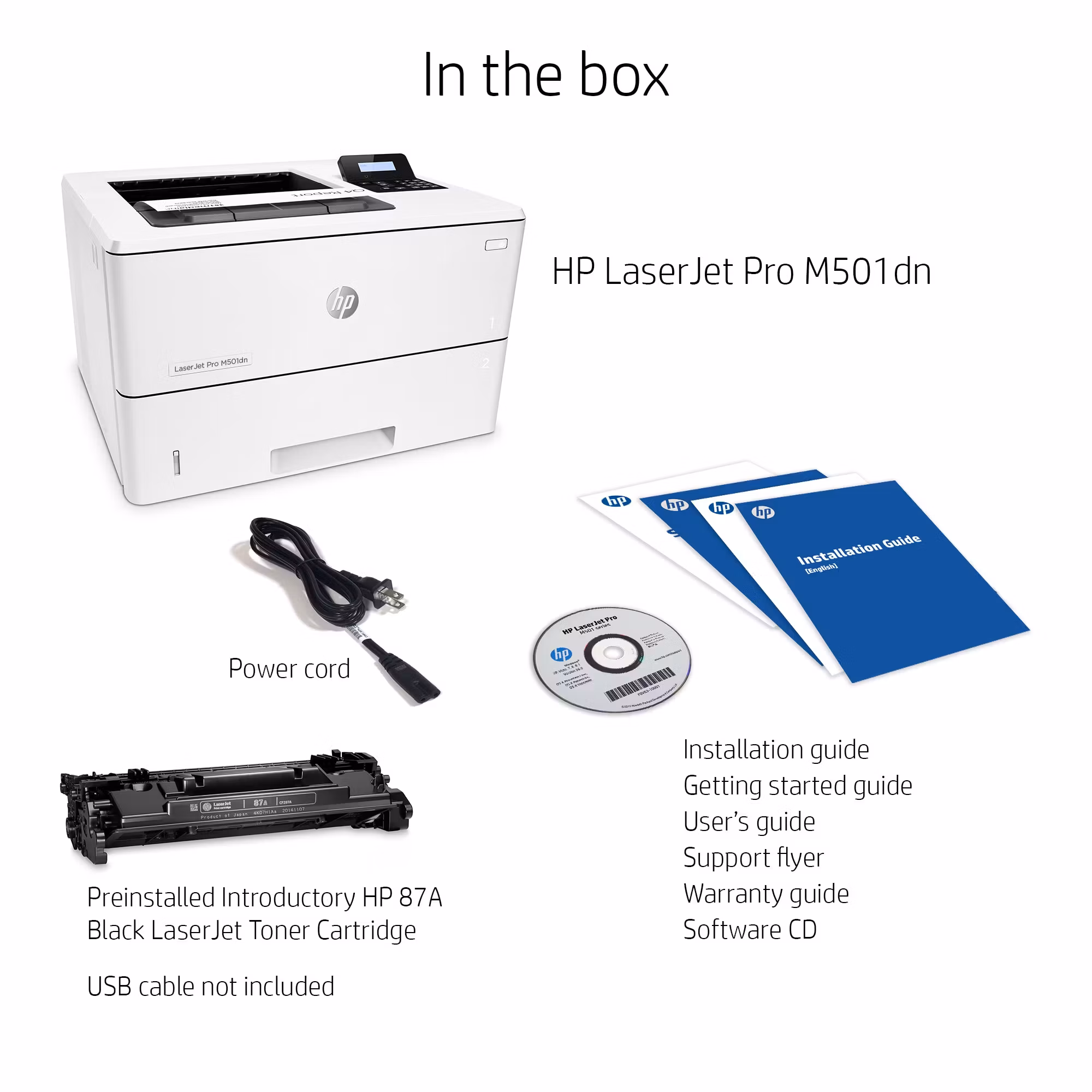 HP LaserJet Pro M501dn