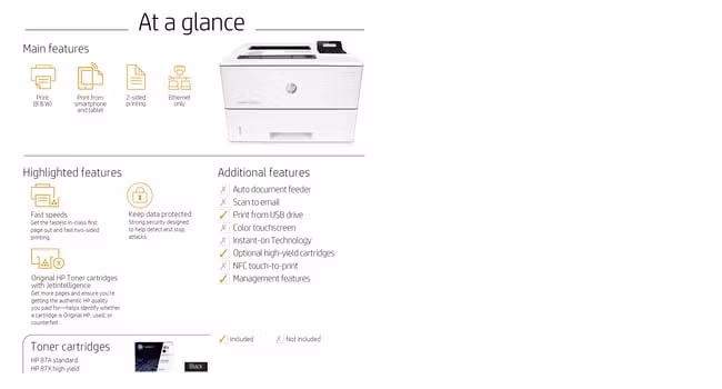 HP LaserJet Pro M501dn