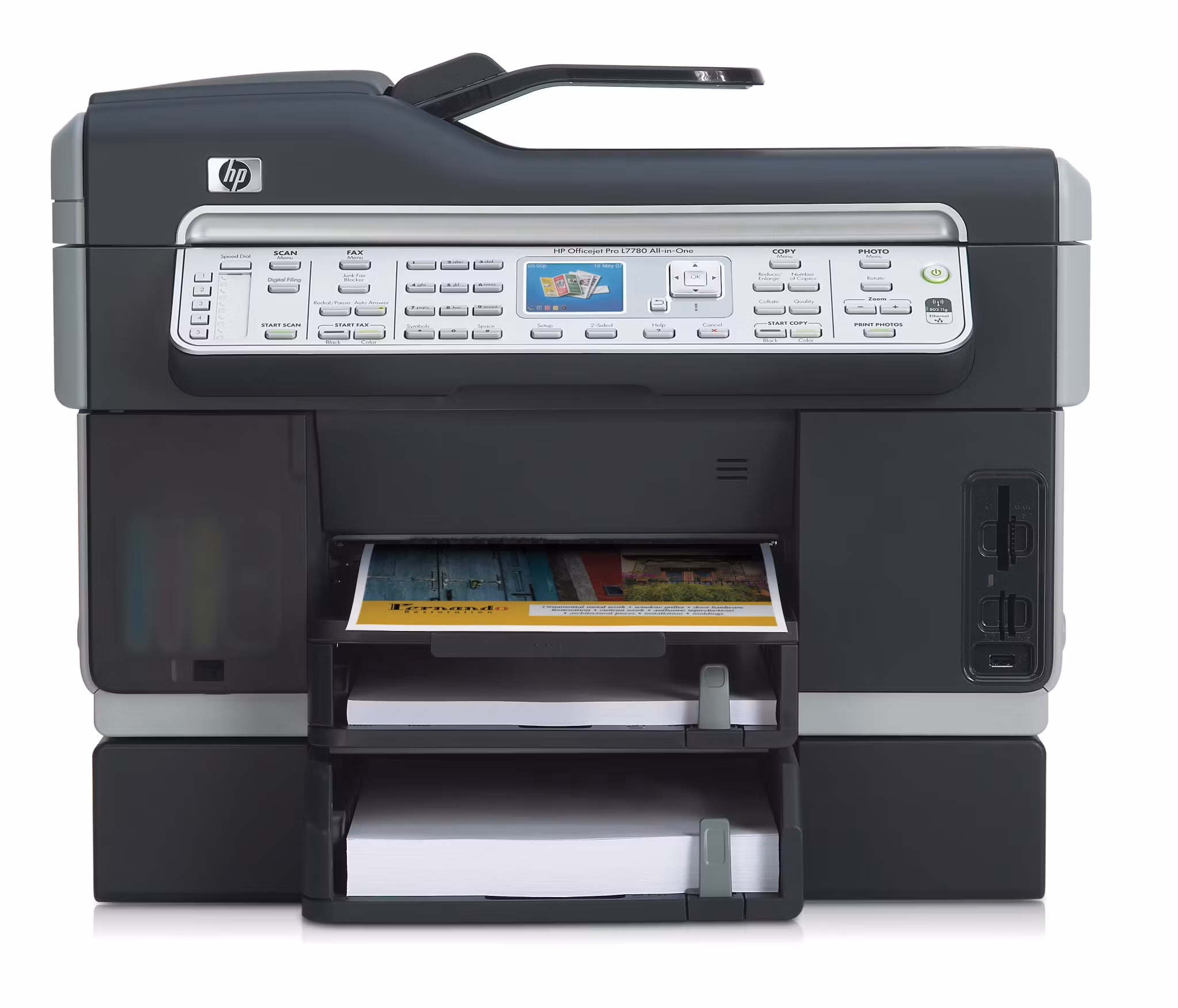 HP OfficeJet L7780 termisk bläckstråleskrivare A4 1200 x 1200 DPI 16 ppm Wi‑Fi