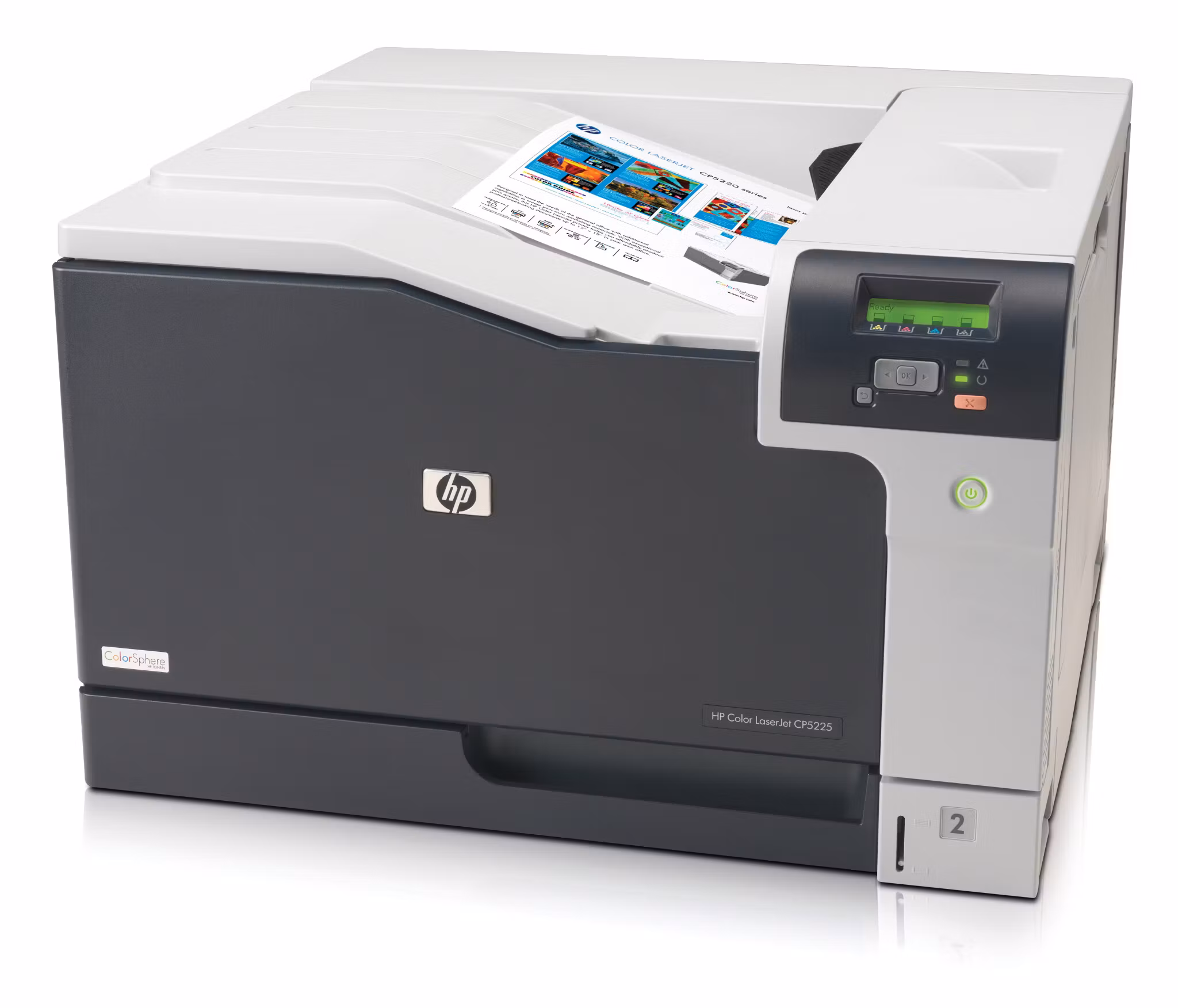 HP Color LaserJet Professional CP5225dn-skrivare
