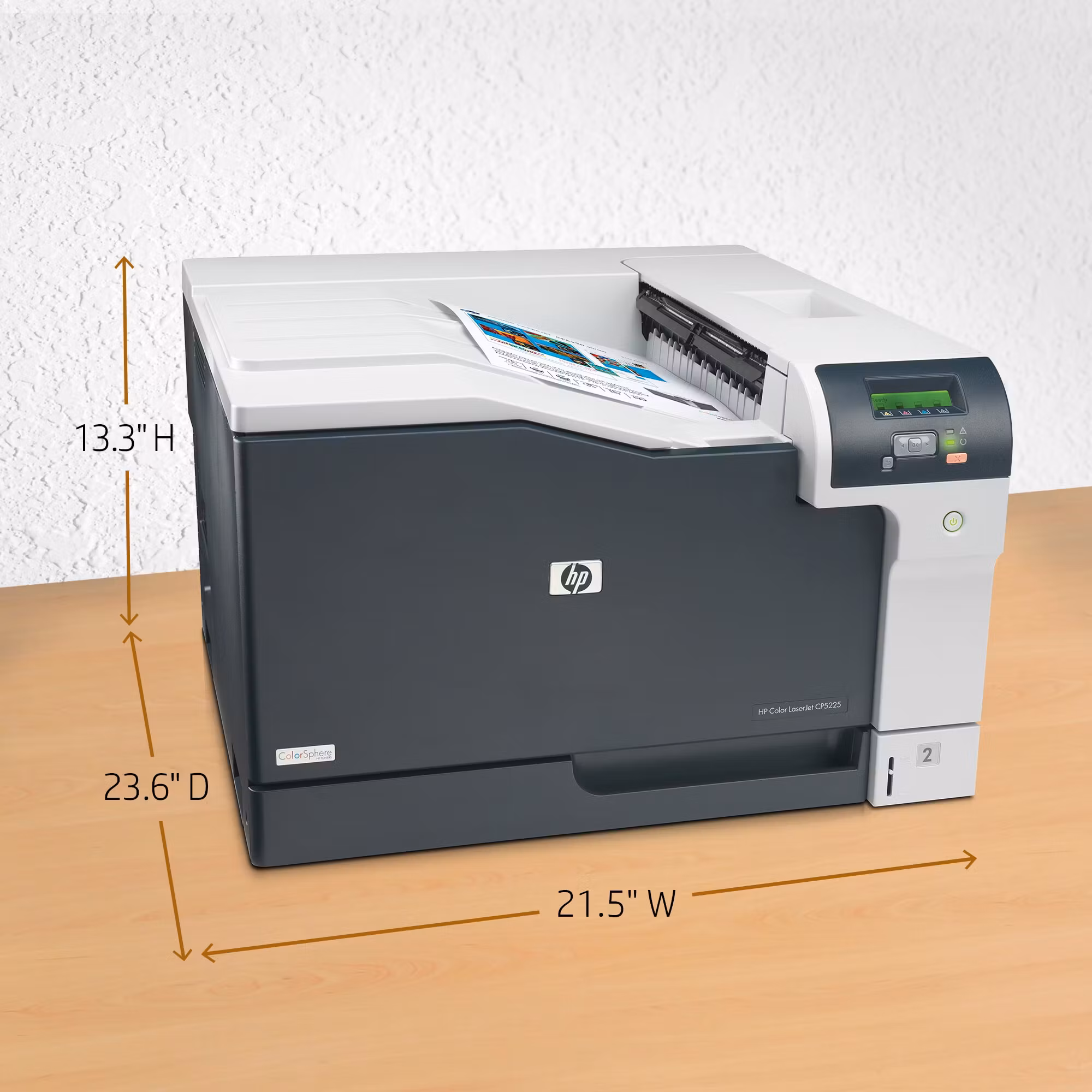 HP Color LaserJet Professional CP5225dn-skrivare