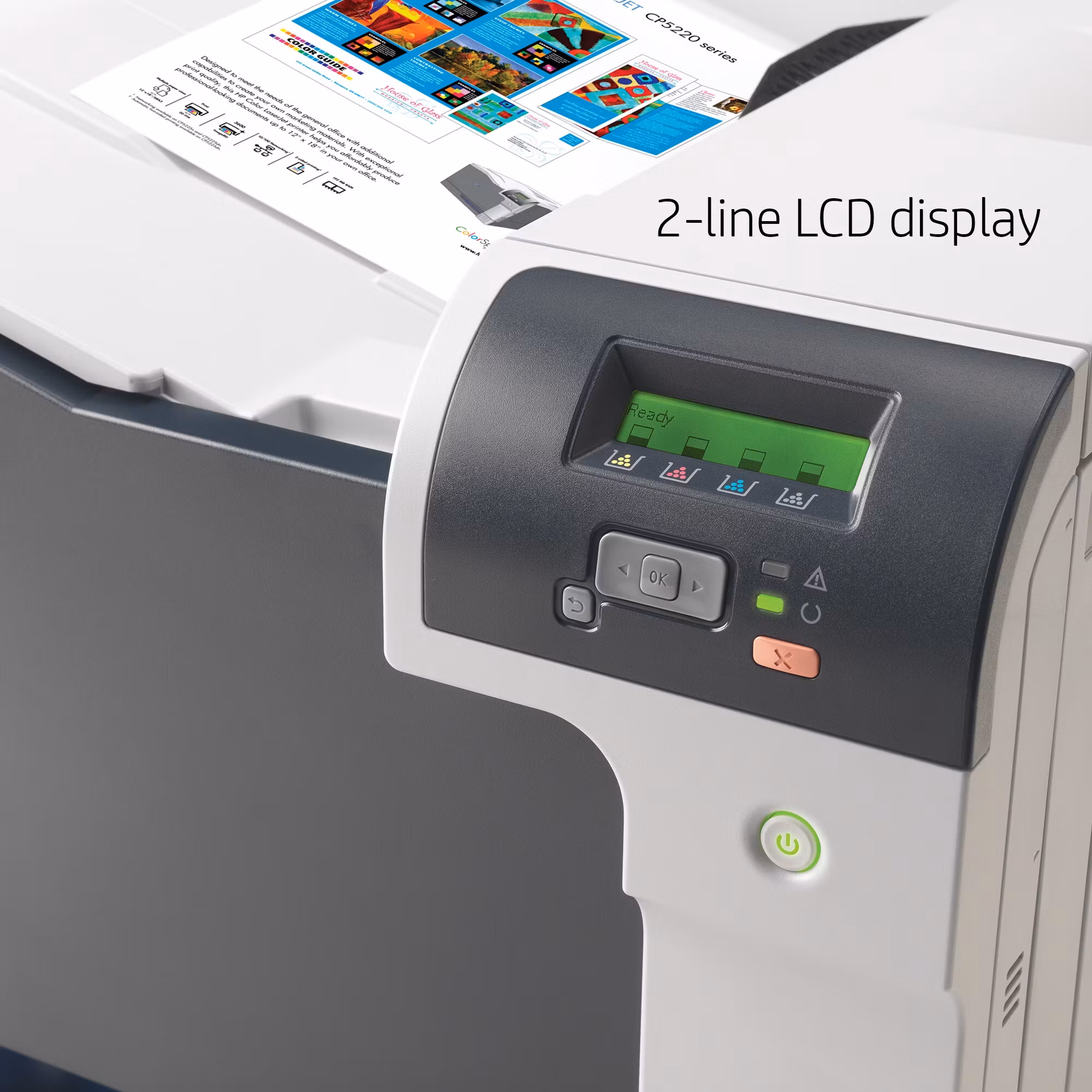 HP Color LaserJet Professional CP5225dn-skrivare