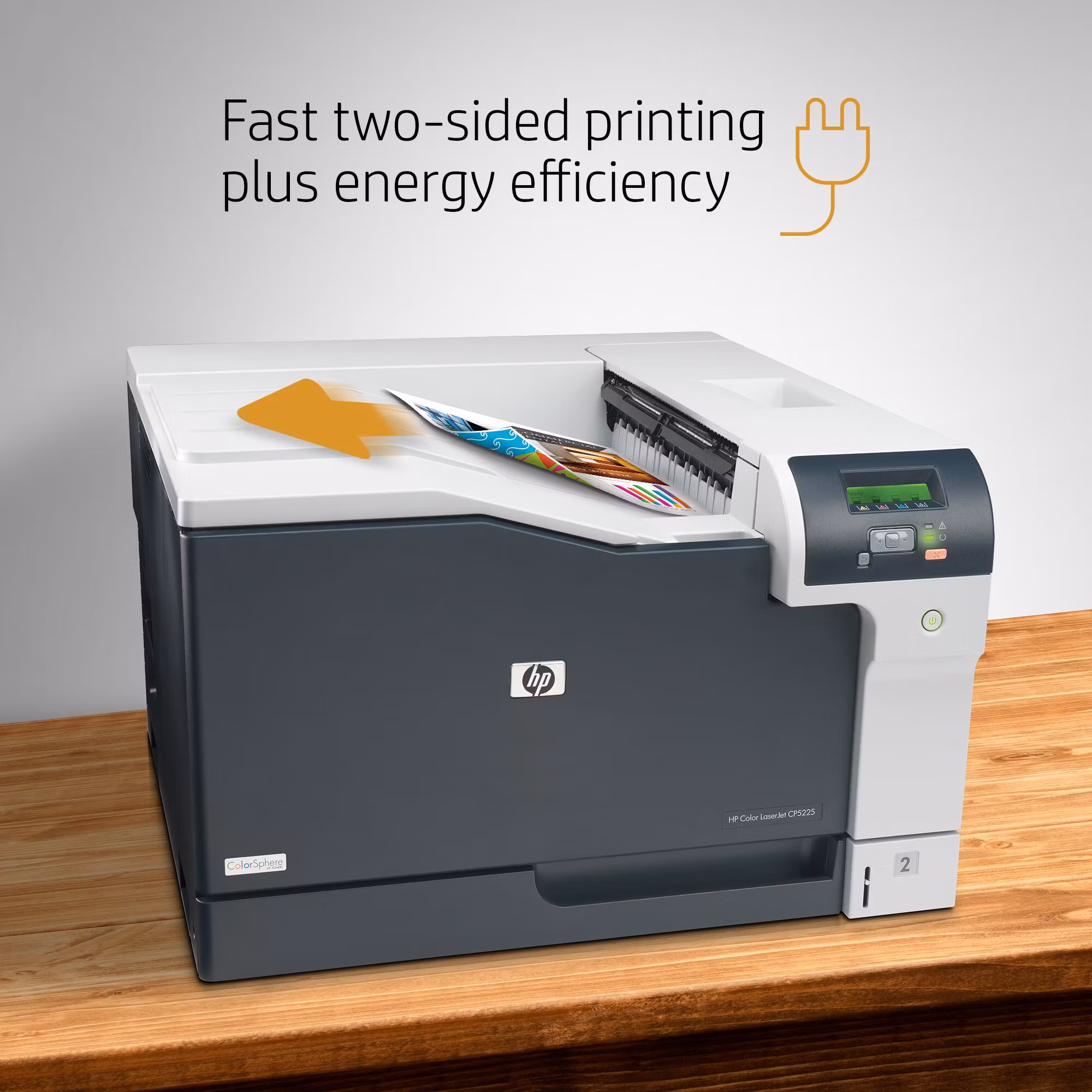 HP Color LaserJet Professional CP5225dn-skrivare