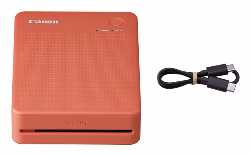 Canon SELPHY QX20 RD fotoskrivare färgsublimering 287 x 287 DPI 2,8" x 3,3" (7,2 x 8,5 cm) Wi‑Fi