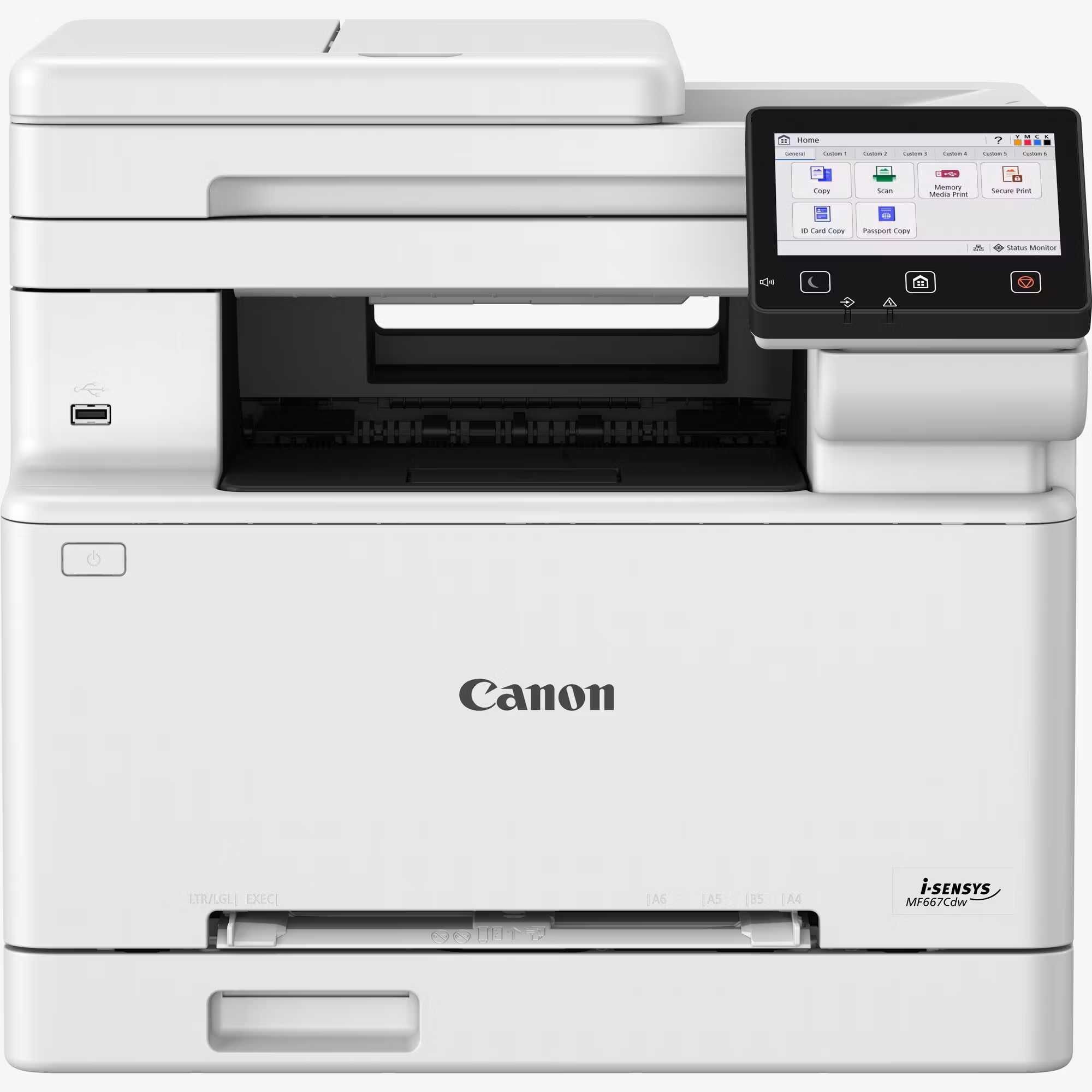 Canon i-SENSYS MF667Cdw Laser A4 1200 x 1200 DPI 25 sidor/min Wi‑Fi