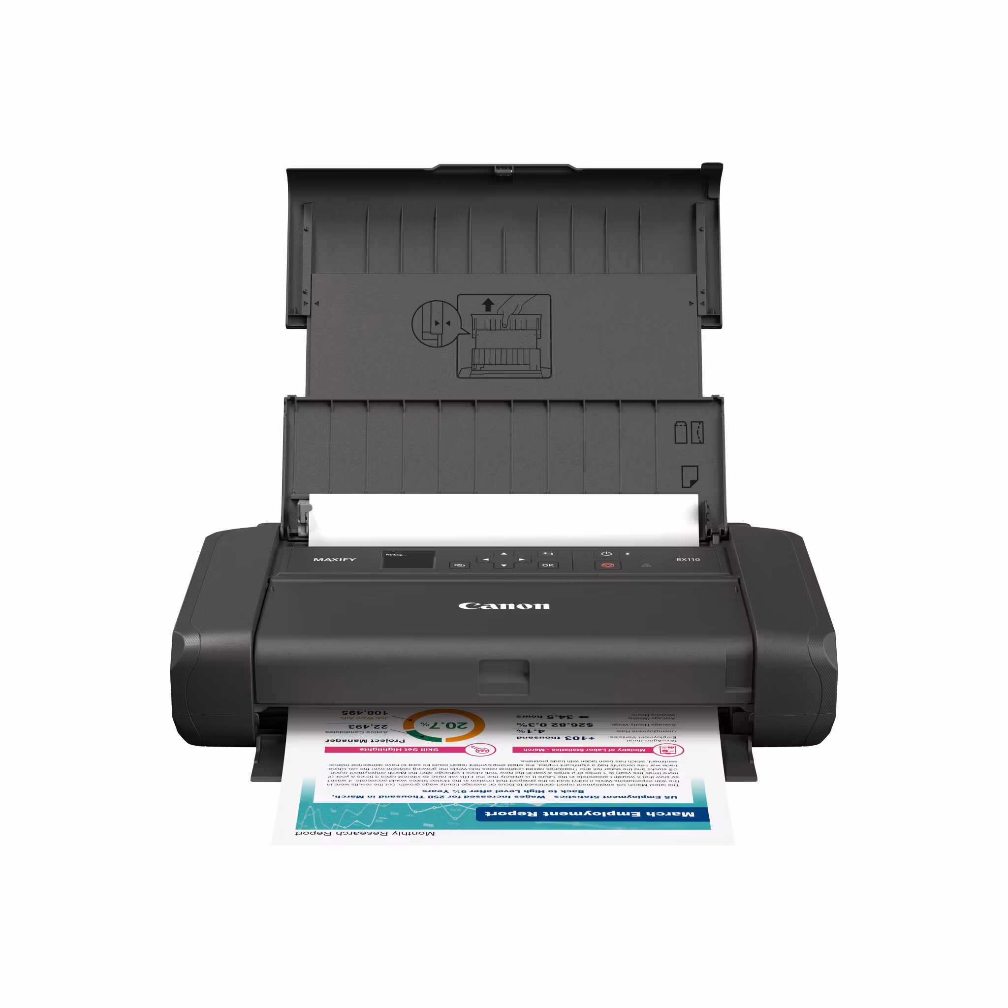 Canon MAXIFY BX110 bläckstråleskrivare färg 4800 x 1200 DPI A4 Wi‑Fi