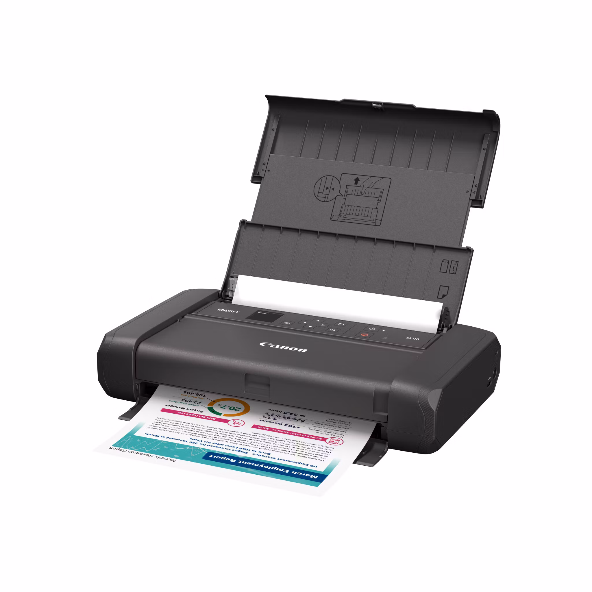 Canon MAXIFY BX110 bläckstråleskrivare färg 4800 x 1200 DPI A4 Wi‑Fi
