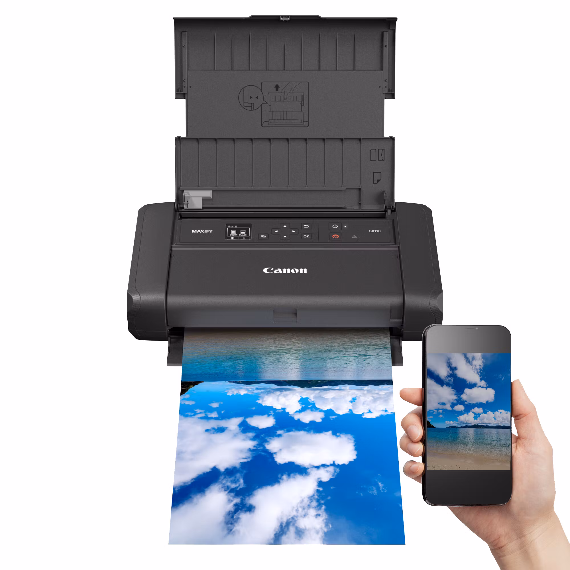 Canon MAXIFY BX110 bläckstråleskrivare färg 4800 x 1200 DPI A4 Wi‑Fi