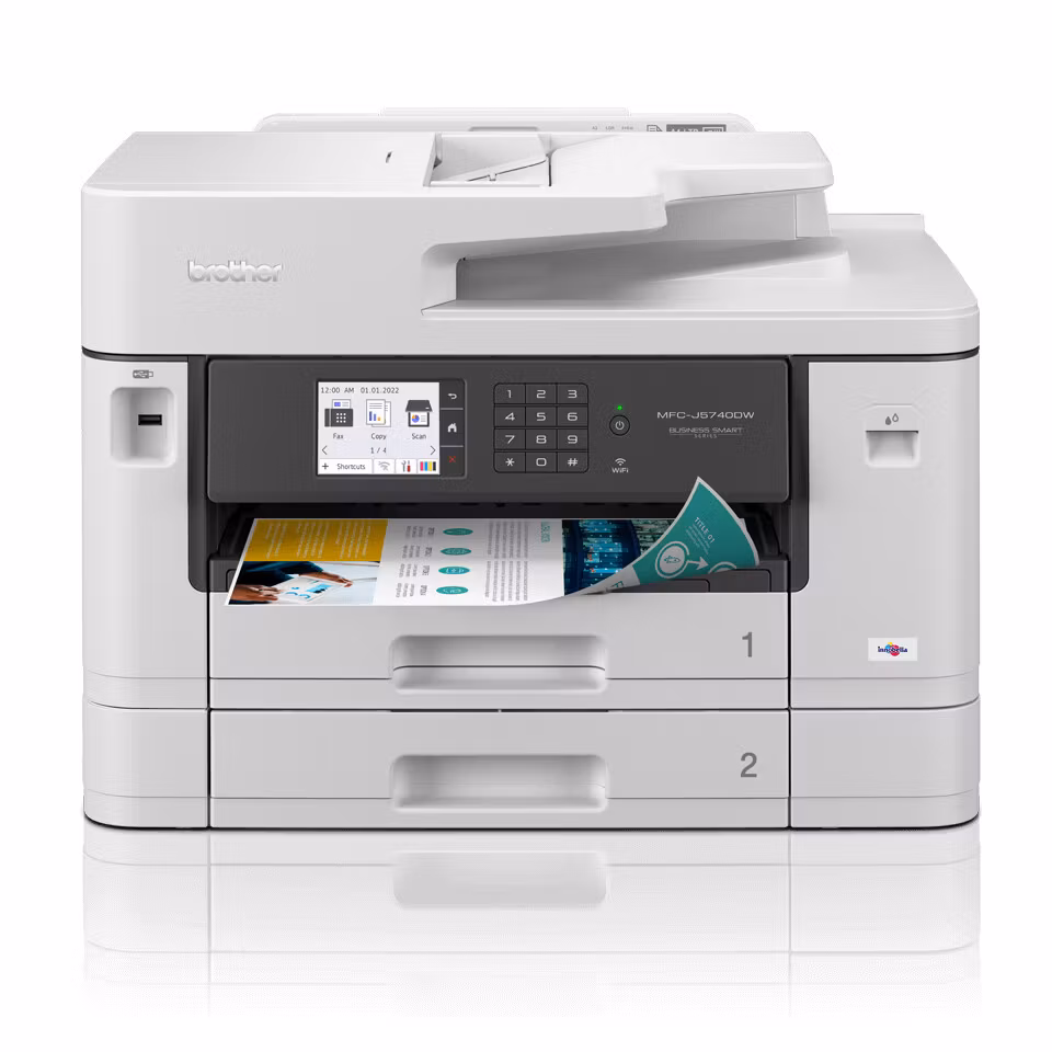 Brother MFC-J5740DW multifunktionsskrivare Inkjet A3 1200 x 4800 DPI Wi-Fi