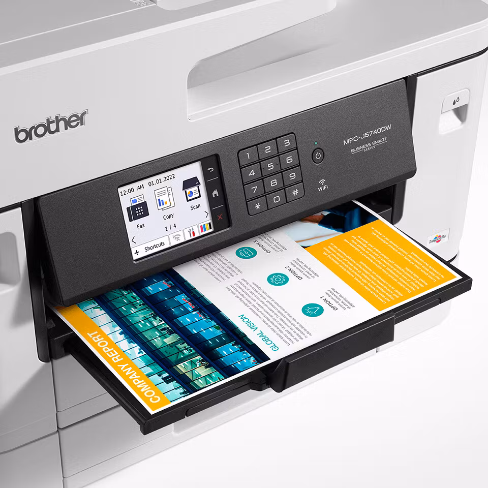 Brother MFC-J5740DW multifunktionsskrivare Inkjet A3 1200 x 4800 DPI Wi-Fi