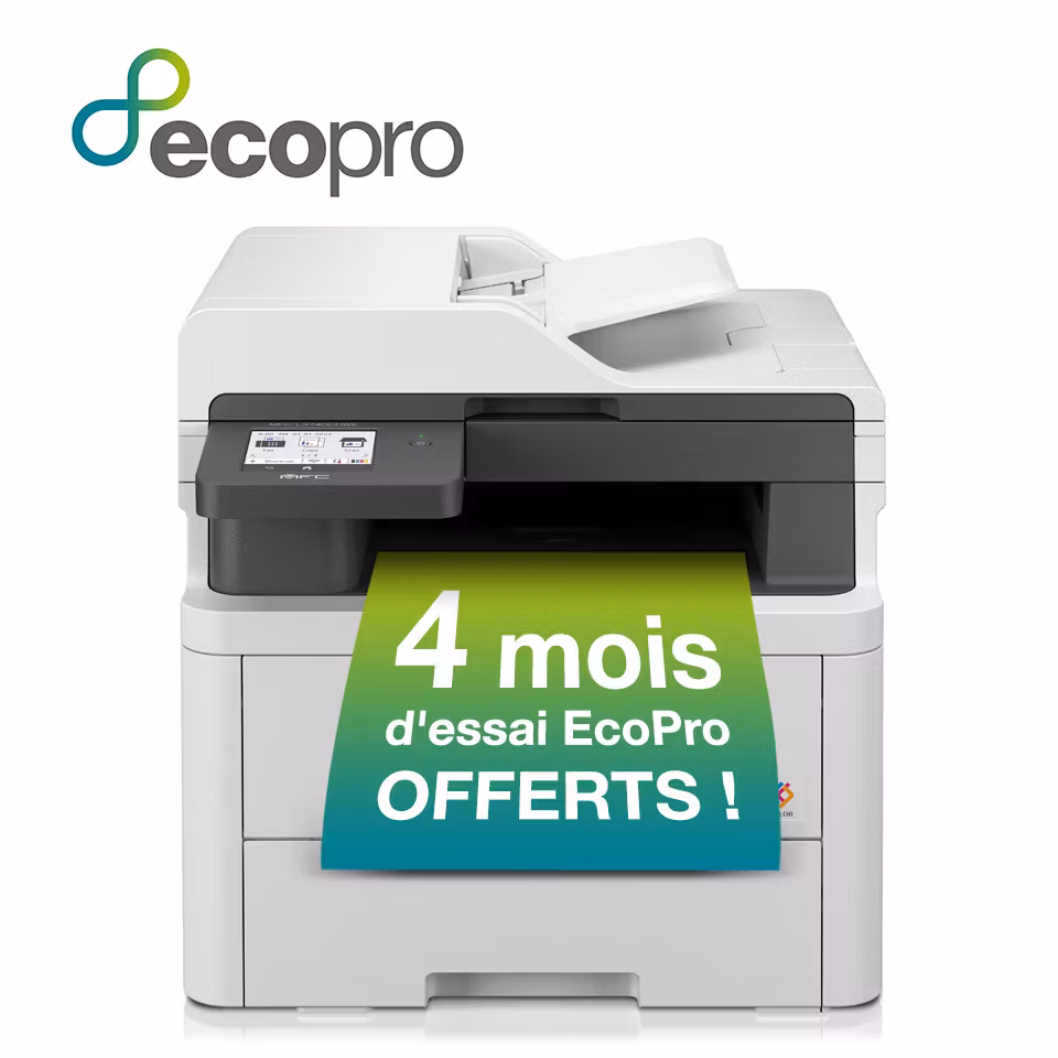 Brother MFC-L3740CDWE EcoPro Ready multifunktions färglaserskrivare