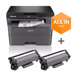 Brother DCP-L2627DWXL multifunktionsskrivare Laser A4 1200 x 1200 DPI 32 sidor/min Wi‑Fi