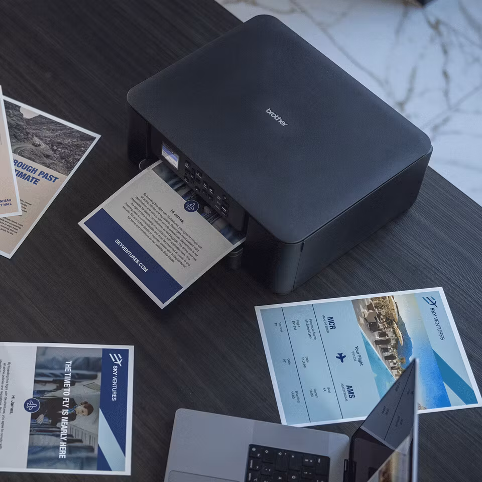 Brother 3-i-1 kompakt trådlös bläckstråleskrivare DCP-J1310DW