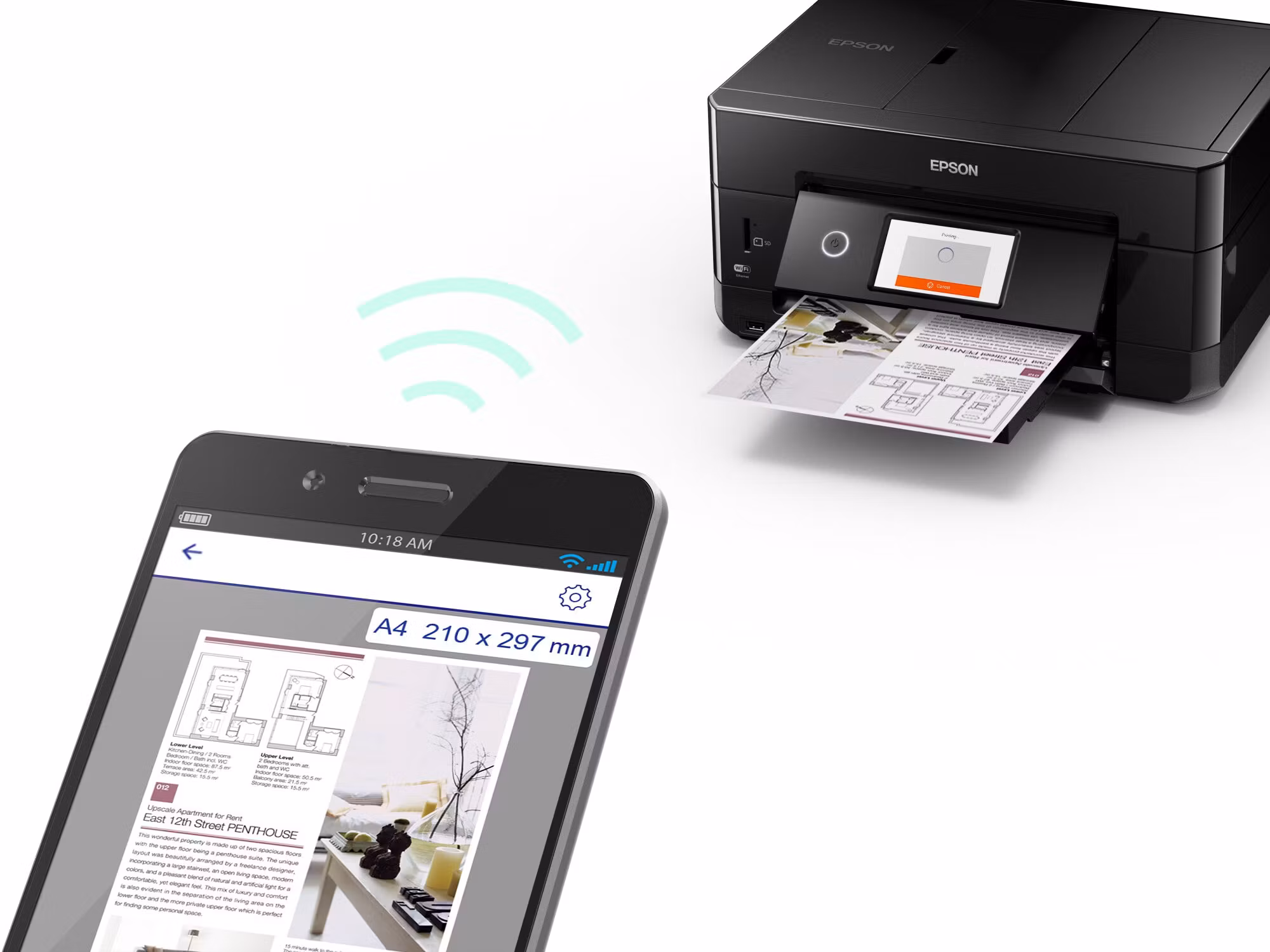 Epson Expression Premium XP-7100 Inkjet A4 5760 x 1440 DPI 32 ppm Wi-Fi