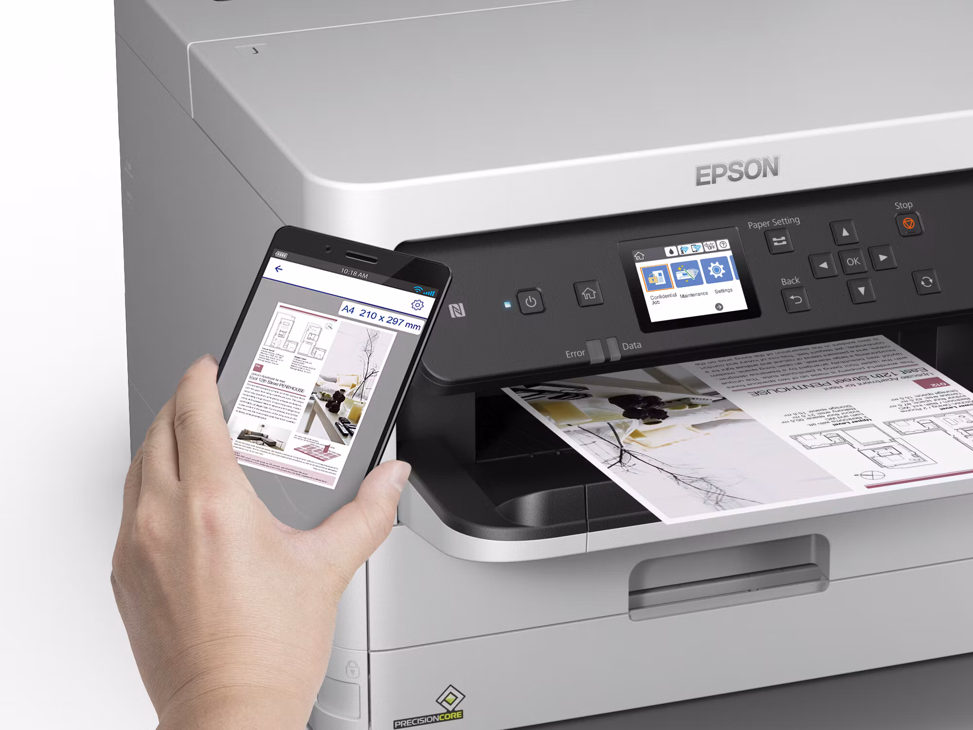 Epson WorkForce Pro WF-C529RDW bläckstråleskrivare färg 4800 x 1200 DPI A4 Wi-Fi