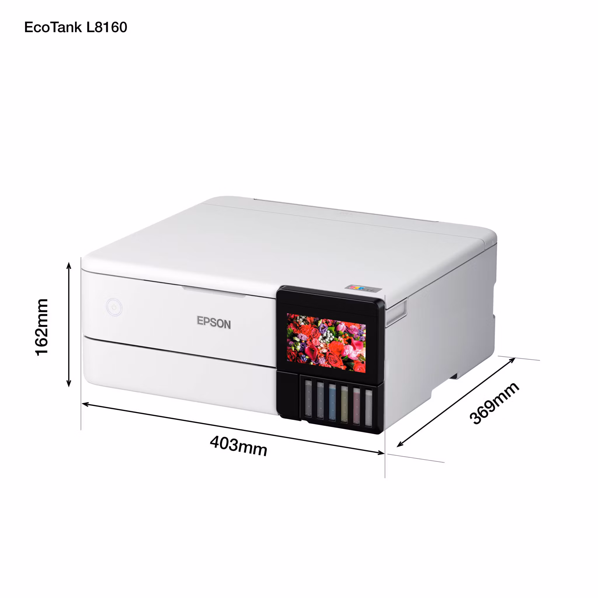 Epson EcoTank L8160 Inkjet A4 5760 x 1440 DPI 32 ppm Wi-Fi