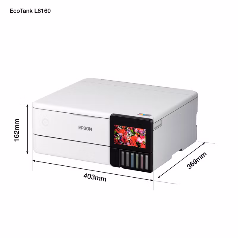 Epson EcoTank L8160 Inkjet A4 5760 x 1440 DPI 32 ppm Wi-Fi