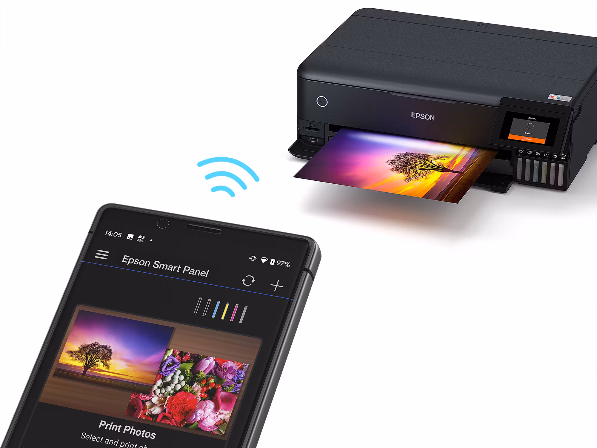 Epson EcoTank ET-8550 Inkjet A3 5760 x 1440 DPI 32 ppm Wi-Fi