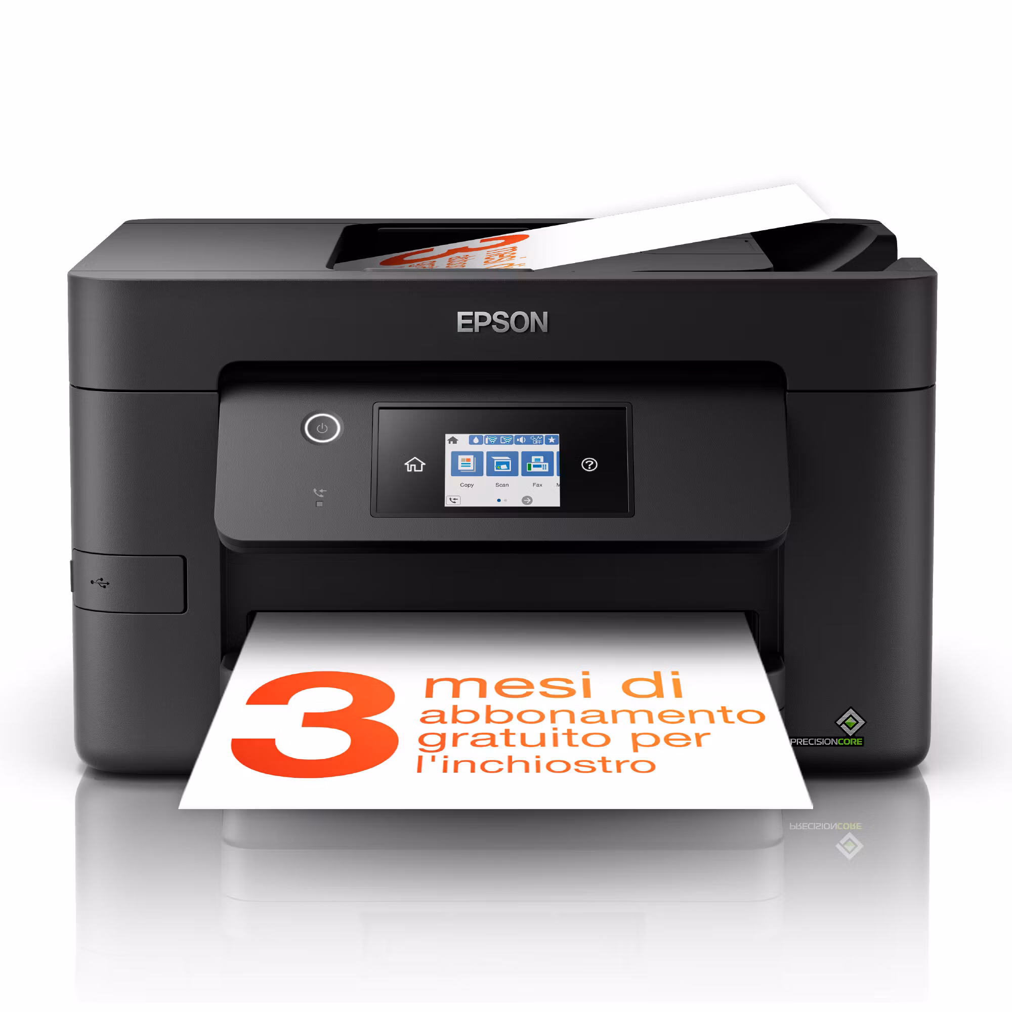 Epson WorkForce Pro WF‑3825DWF Inkjet A4 4800 x 2400 DPI 21 ppm Wi‑Fi