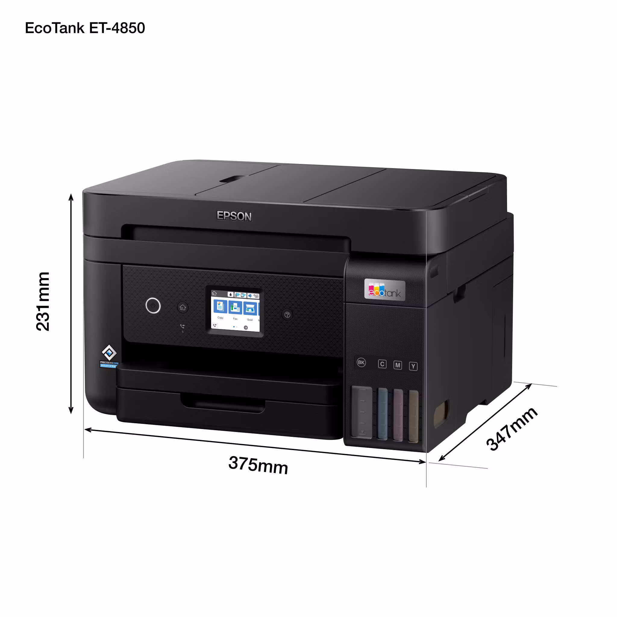 Epson EcoTank ET-4850 Inkjet A4 4800 x 1200 DPI 33 ppm Wi-Fi